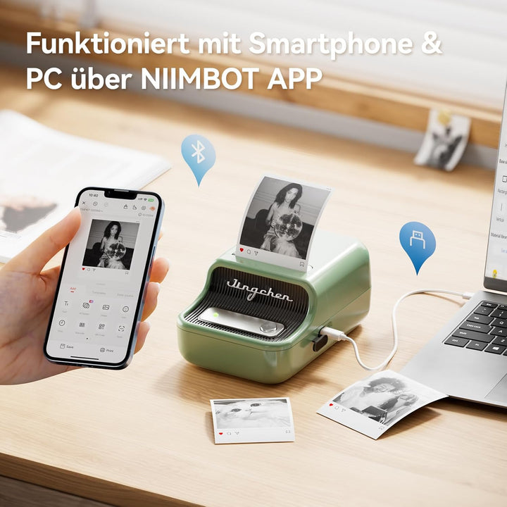 NIIMBOT B21 Pro - Tiskárna štítků s dvoubarevným tiskem