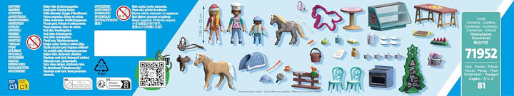 PLAYMOBIL 71952 – Adventní kalendář „Vánoční pečení v jezdecké kavárně“, Horses of Waterfall