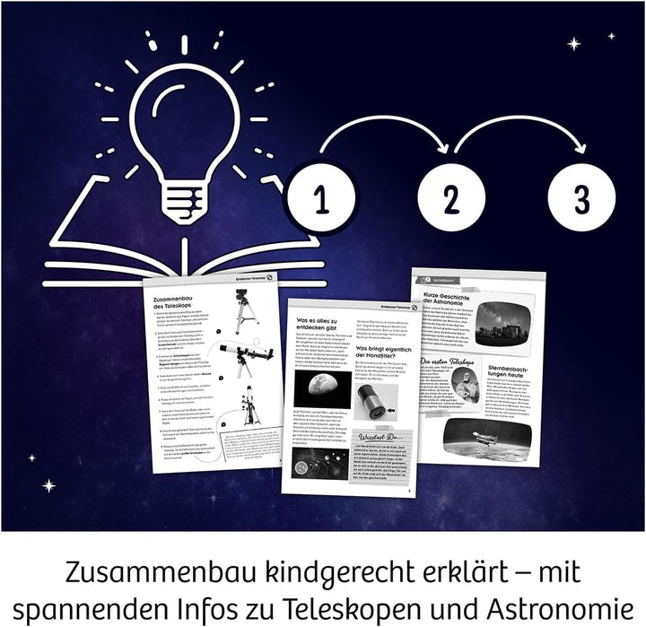 KOSMOS Telescope for children | Up to 100x magnification