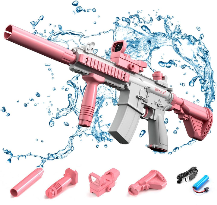 M416 Electric Water Gun for Kids | Built-in 370 ml reservoir