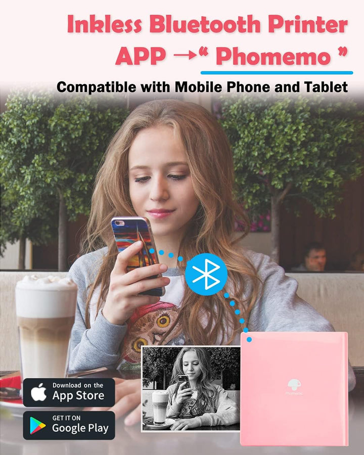 Phomemo M02 Smart Portable Label, Sticker and Picture Printer