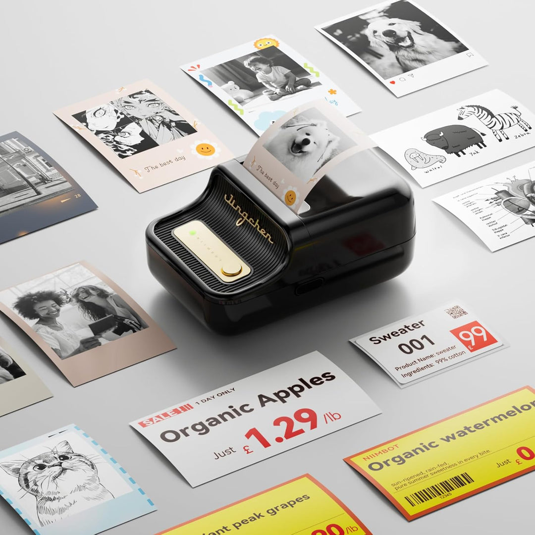 NIIMBOT B21 Pro - Tiskárna štítků s dvoubarevným tiskem