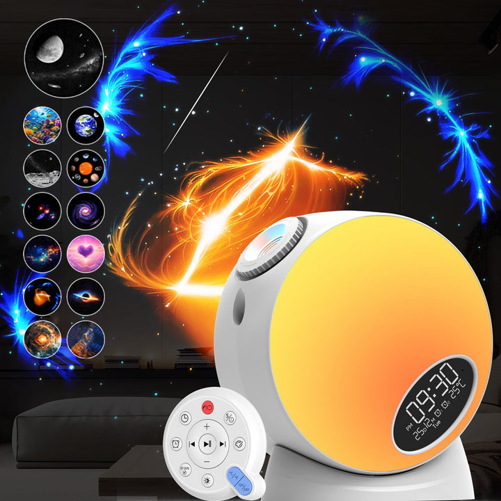 Projektor galaxie s funkcí meteoritu | 13 kazet se snímky ve 4K kvalitě a Bluetooth reproduktor