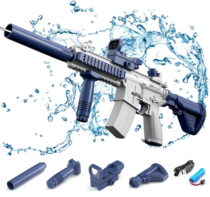 M416 Electric Water Gun for Kids | Built-in 370 ml reservoir