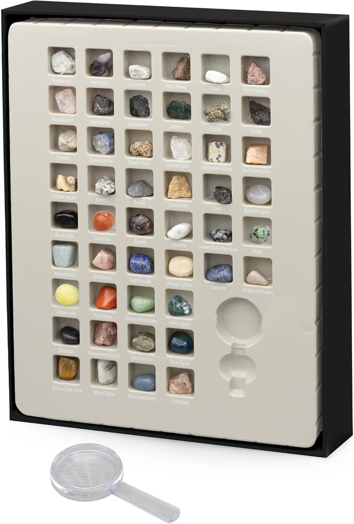 Buki France Rock and Mineral Collection – 48 stones to discover