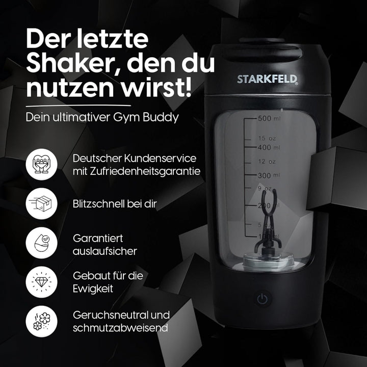 Hordozható elektromos fehérje shaker 650 ml | Fehérje shaker