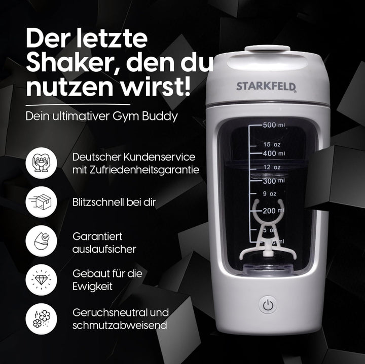 Hordozható elektromos fehérje shaker 650 ml | Fehérje shaker