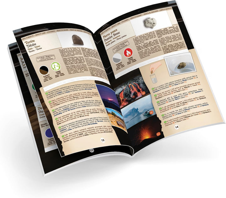 Buki France Rock and Mineral Collection – 48 stones to discover