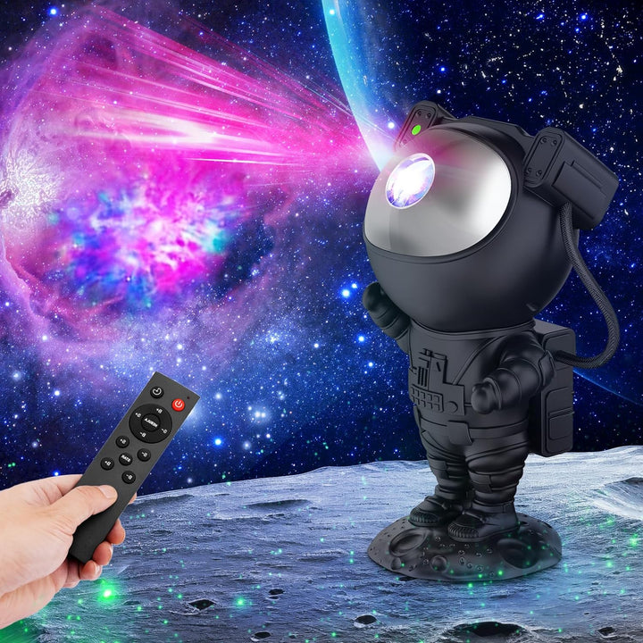 Night sky projector in the form of an astronaut