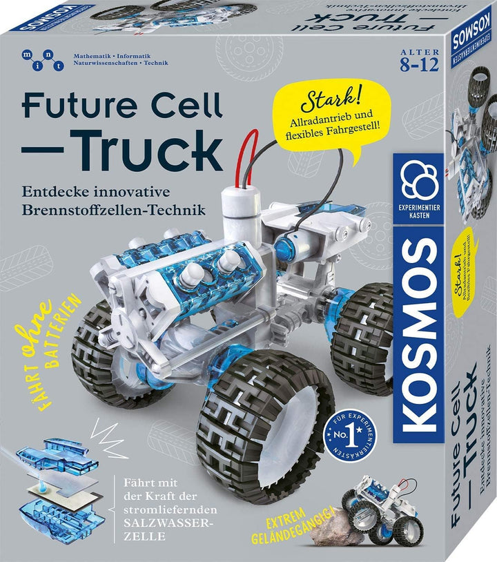 KOSMOS Future Cell Truck | All-terrain vehicle powered by salt water