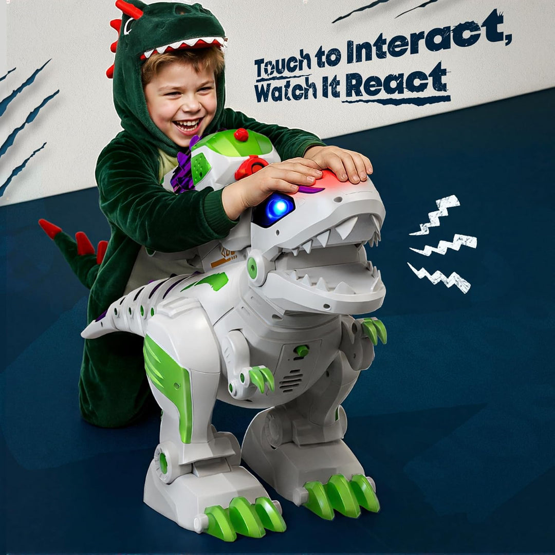 Ruko 8809 Interaktivní robotický dinosaurus T-Rex s dálkovým ovládáním
