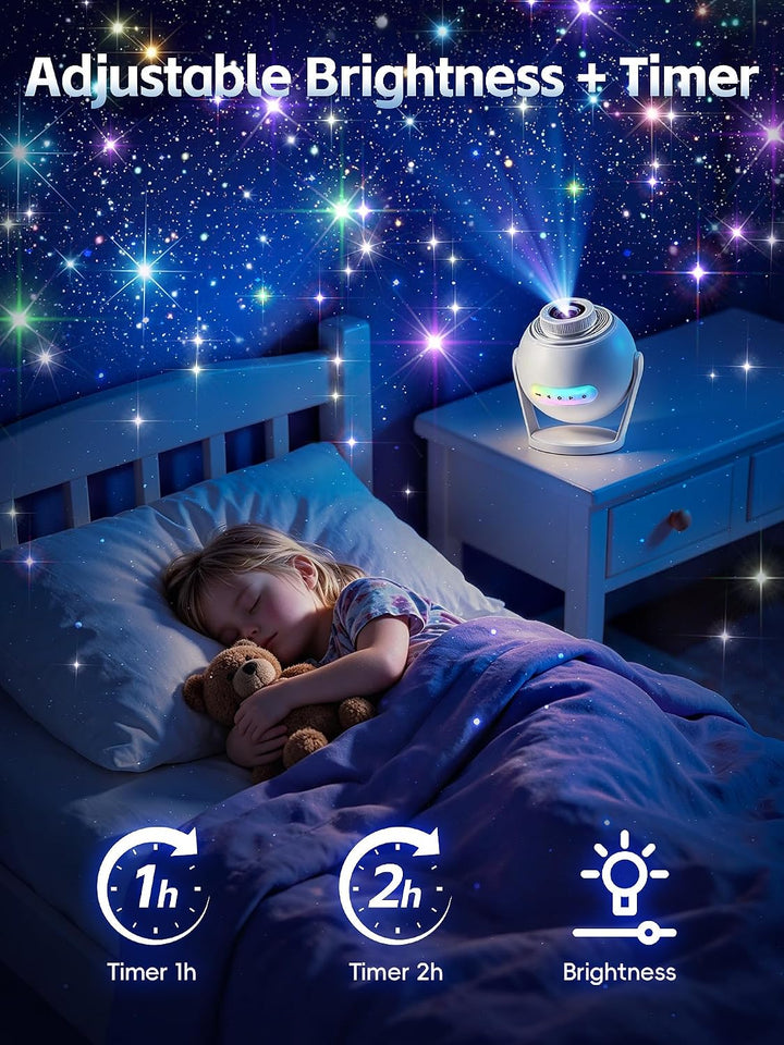 Nanxin SK19 PRO – dynamický projektor galaxie s aplikací Smart Life