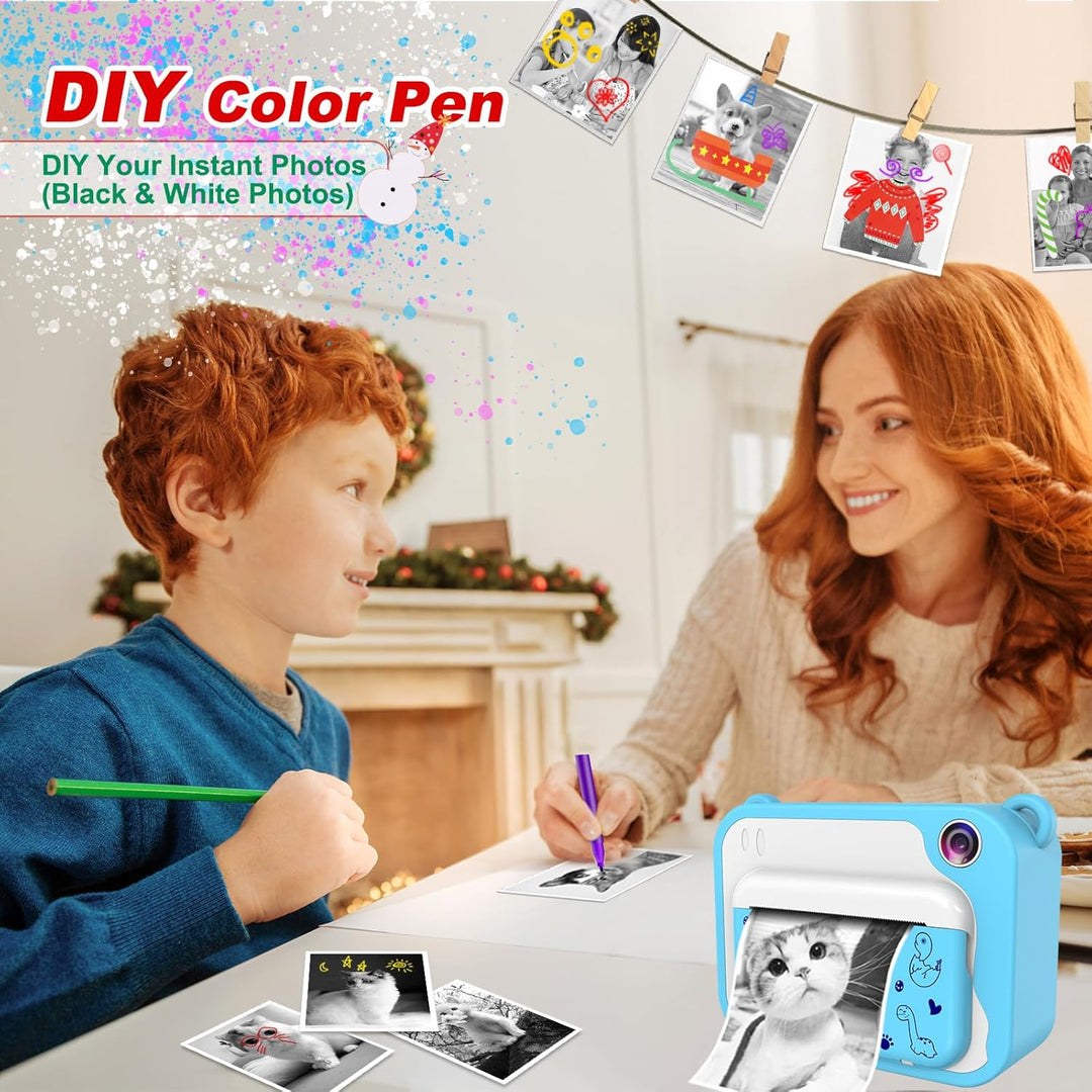 Uleway Kids Instant Camera with Instant Print