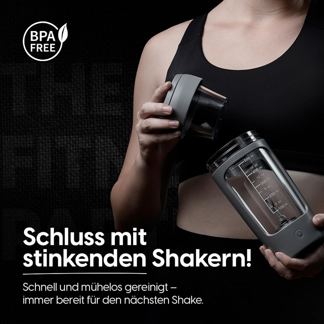 Hordozható elektromos fehérje shaker 650 ml | Fehérje shaker