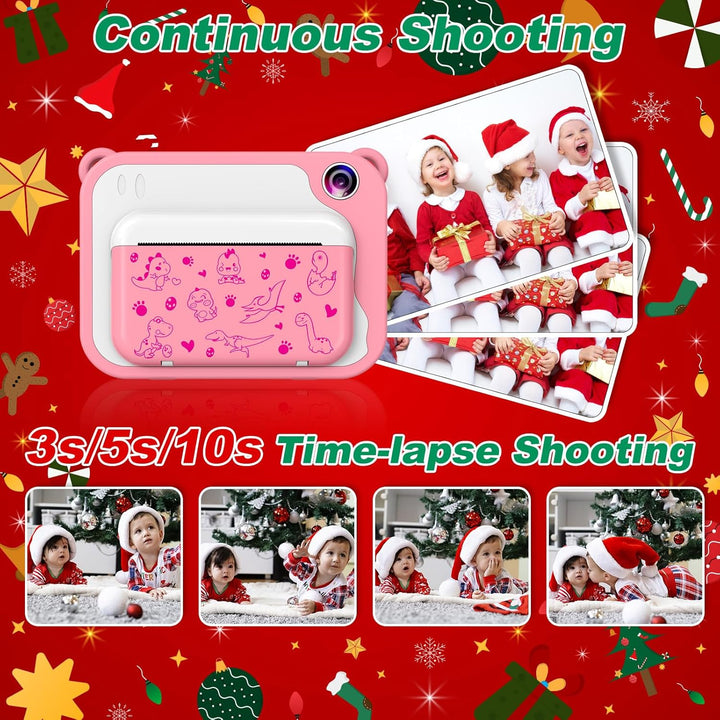 Uleway Kids Instant Camera with Instant Print