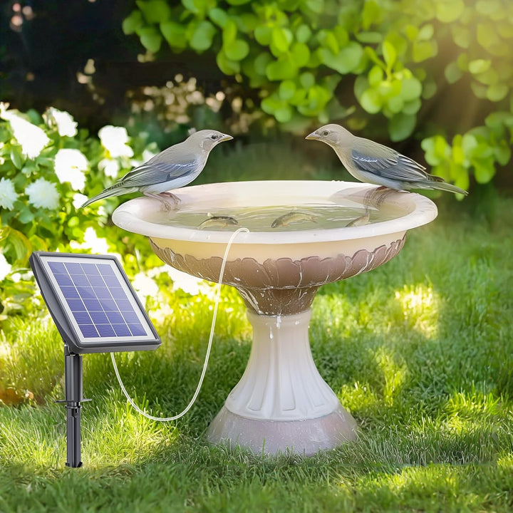 PChero Solární provzdušňovač jezírka – 2200 mAh baterie, 2 režimy, 2 W