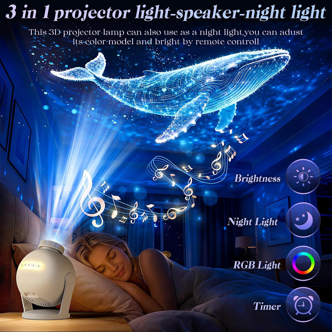 Nanxin SK19 PRO – dynamický projektor galaxie s aplikací Smart Life