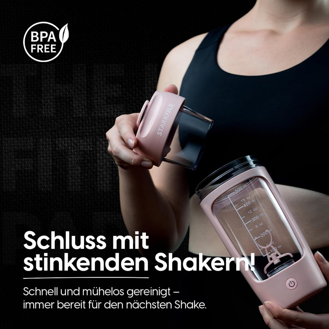 Hordozható elektromos fehérje shaker 650 ml | Fehérje shaker