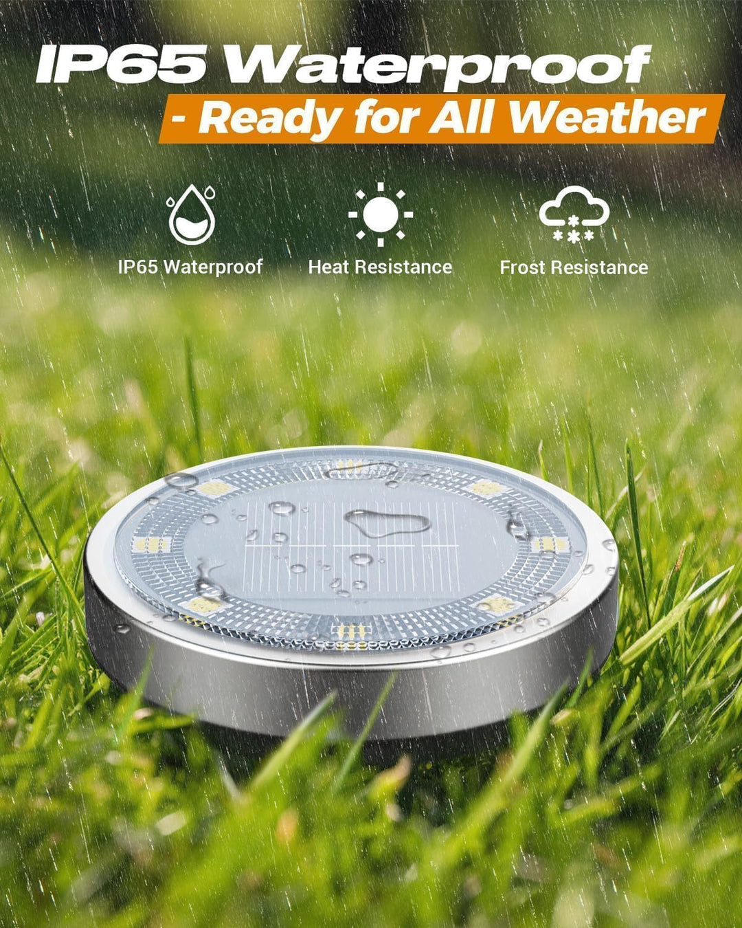 Solar LED garden lights 
