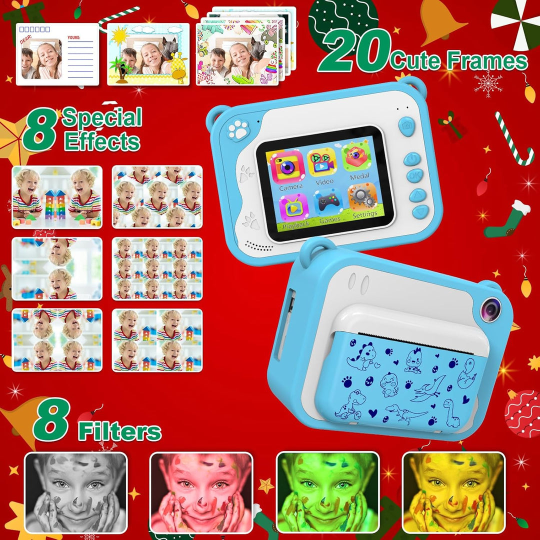 Uleway Kids Instant Camera with Instant Print