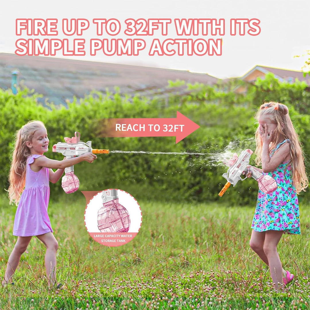 UZI-SMG Electric Water Gun for Kids | With long range and double magazine