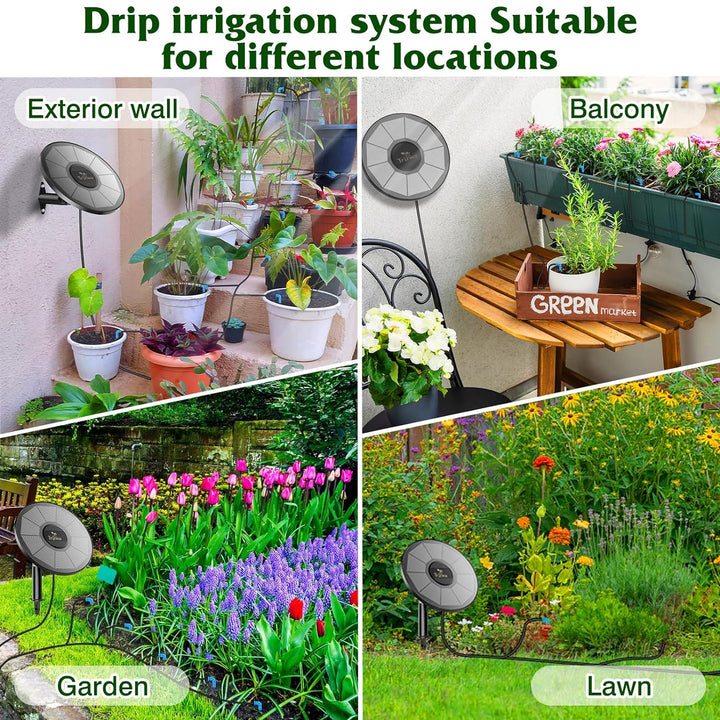 Solar Irrigation System | Automatic drip irrigation for 15 plants