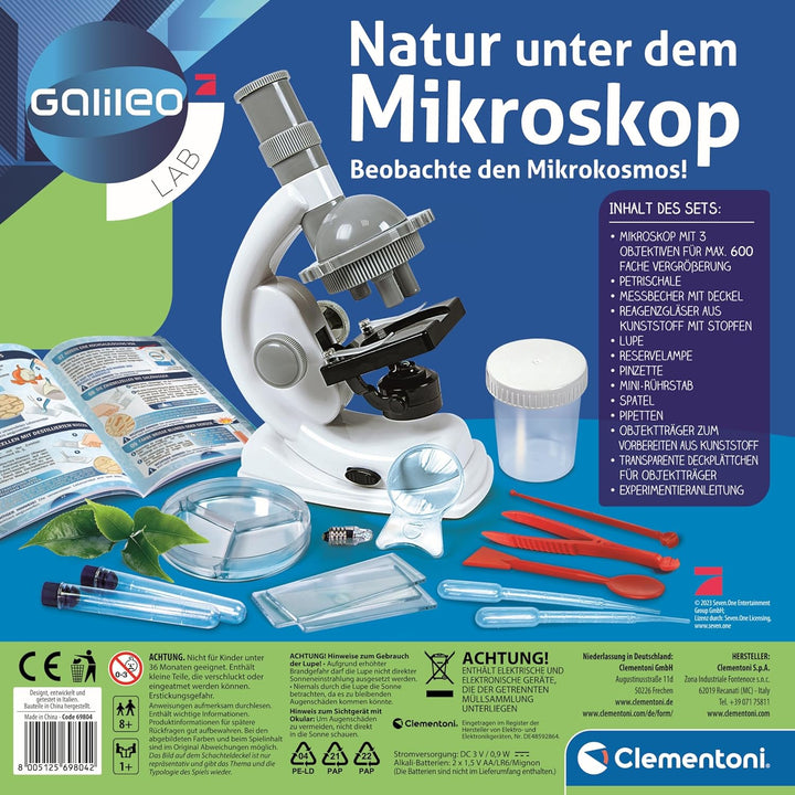 Clementoni Microscope for children | Galileo Science Nature