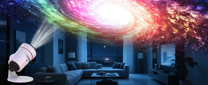 Galaxy Projector 8th Generation - 10 cartridges with 4K quality images
