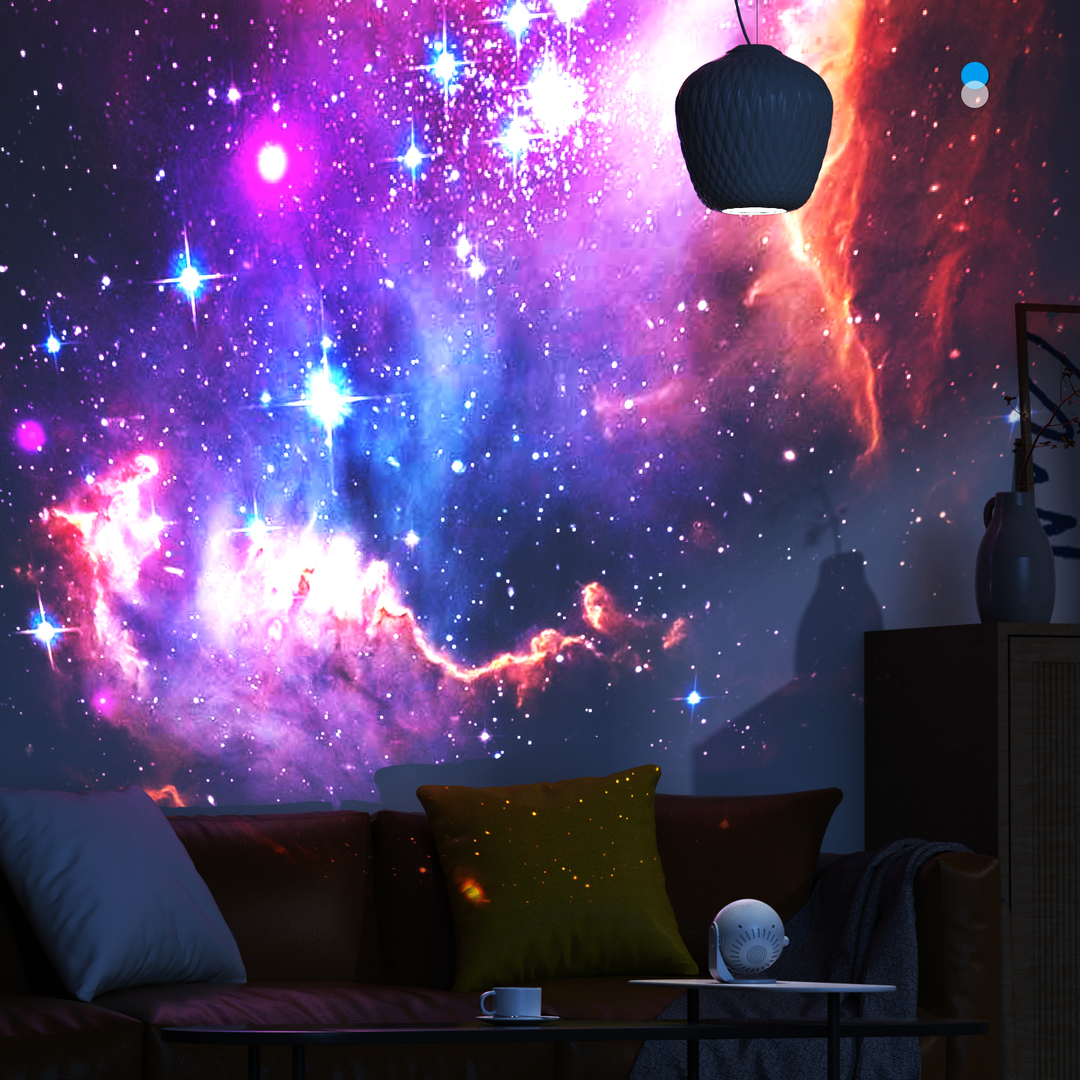 Projektor galaxie (PRO) | Otthoni planetárium - 13 kazetta és távirányító
