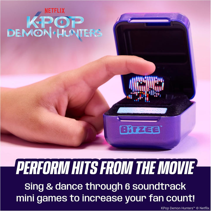 Bitzee K-Pop Demon Hunters – digitální interaktivní hračka s 13 postavami