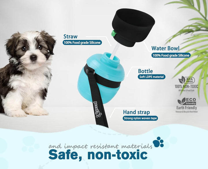 Travel bottle for dogs | Portable dog drinker