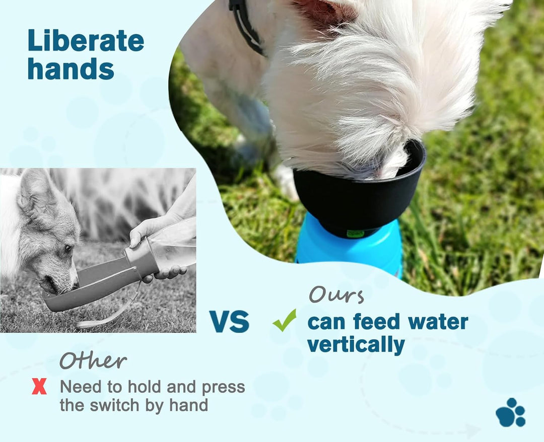 Travel bottle for dogs | Portable dog drinker