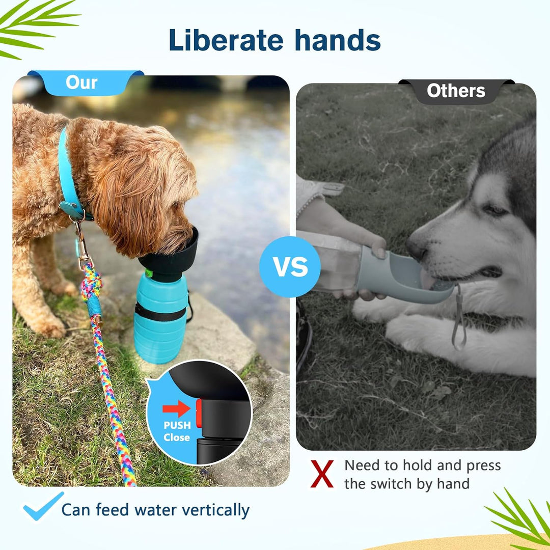 Travel bottle for dogs | Portable dog drinker