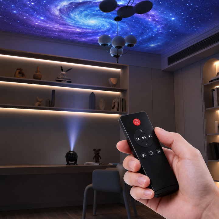 Bolong Dynamický projektor galaxie BL‑VP03 – 100 vestavěných scén, zvuk a dálkové ovládání