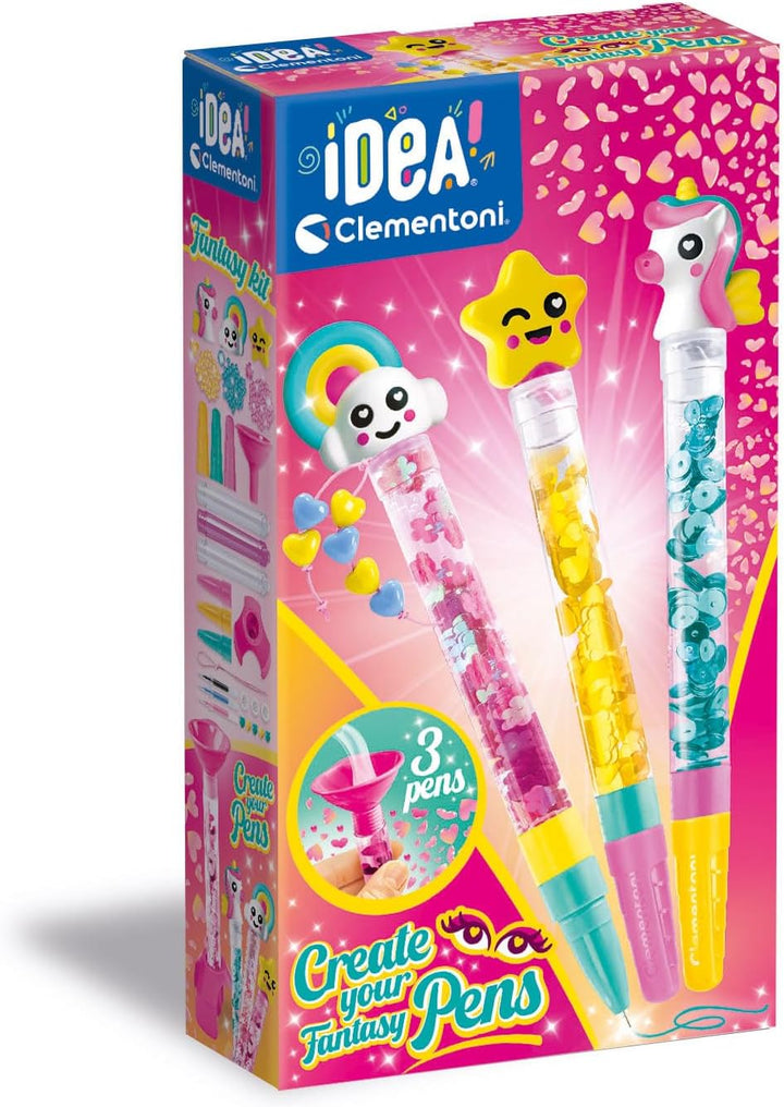 Clementoni IDEA Kreativní sada pro výrobu per Fantasy