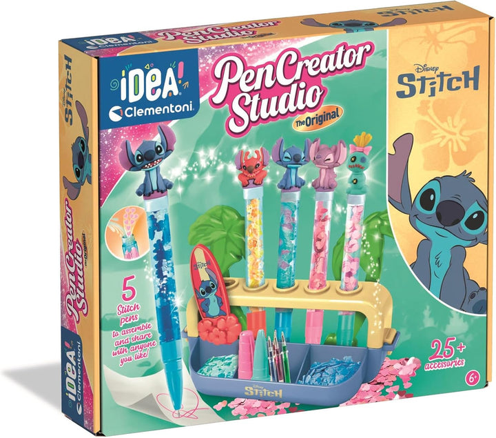 Clementoni Idea My Pen Atelier Stitch – kreativní sada na výrobu 5 propisek