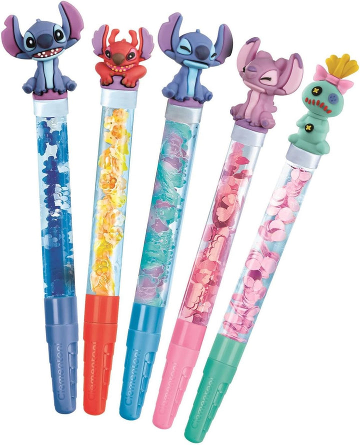 Clementoni Idea My Pen Atelier Stitch – kreativní sada na výrobu 5 propisek