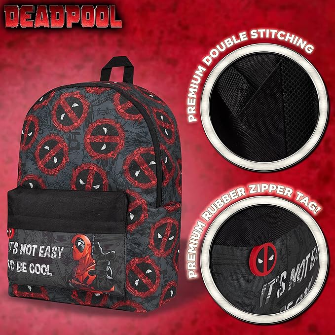 Dětský batoh s tématem Deadpoola | Pro fanoušky Marvelu