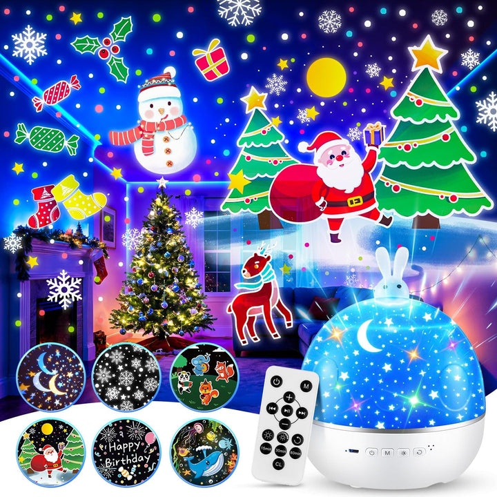 Dětský hvězdný projektor s pohádkovými příběhy