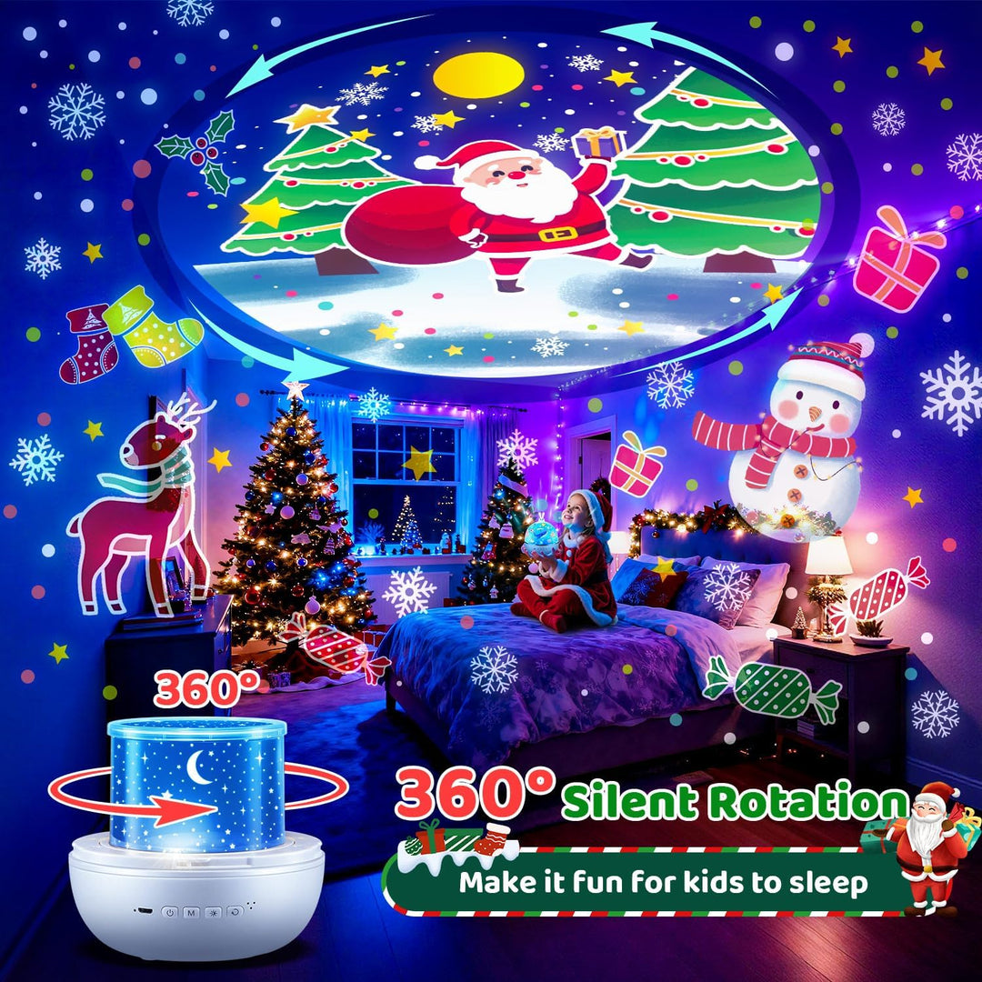 Dětský hvězdný projektor s pohádkovými příběhy