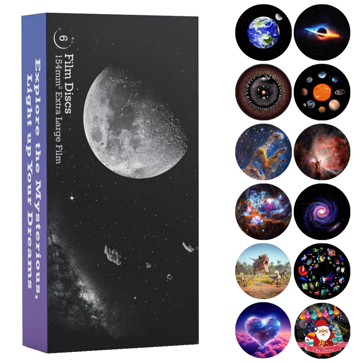 Galaxy Projector 5th Generation Refill Cartridge Set | 4K Quality Images