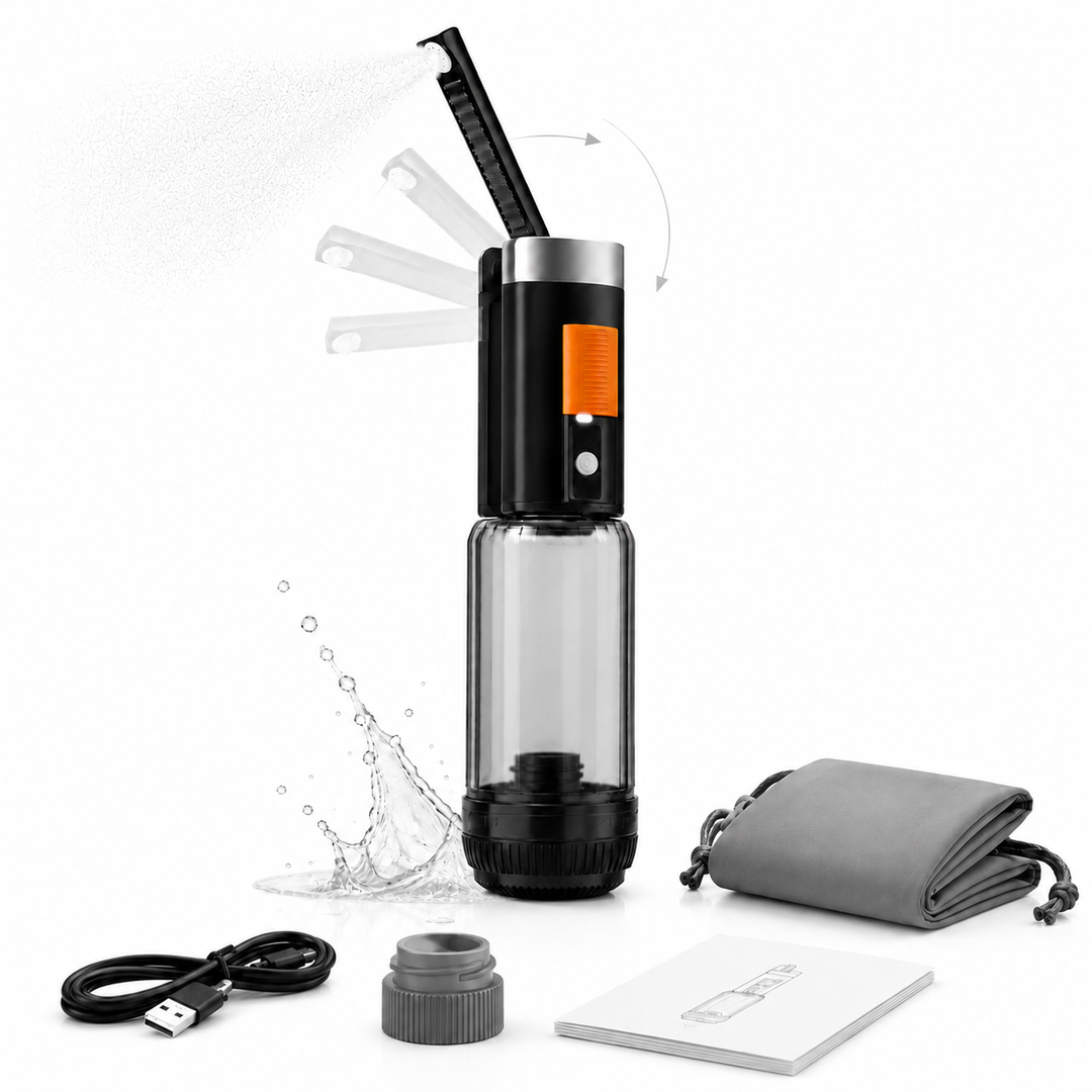 Fapiere přenosný elektrický bidet JP96 s 400ml nádobou, USB-C a dvěma režimy proudu
