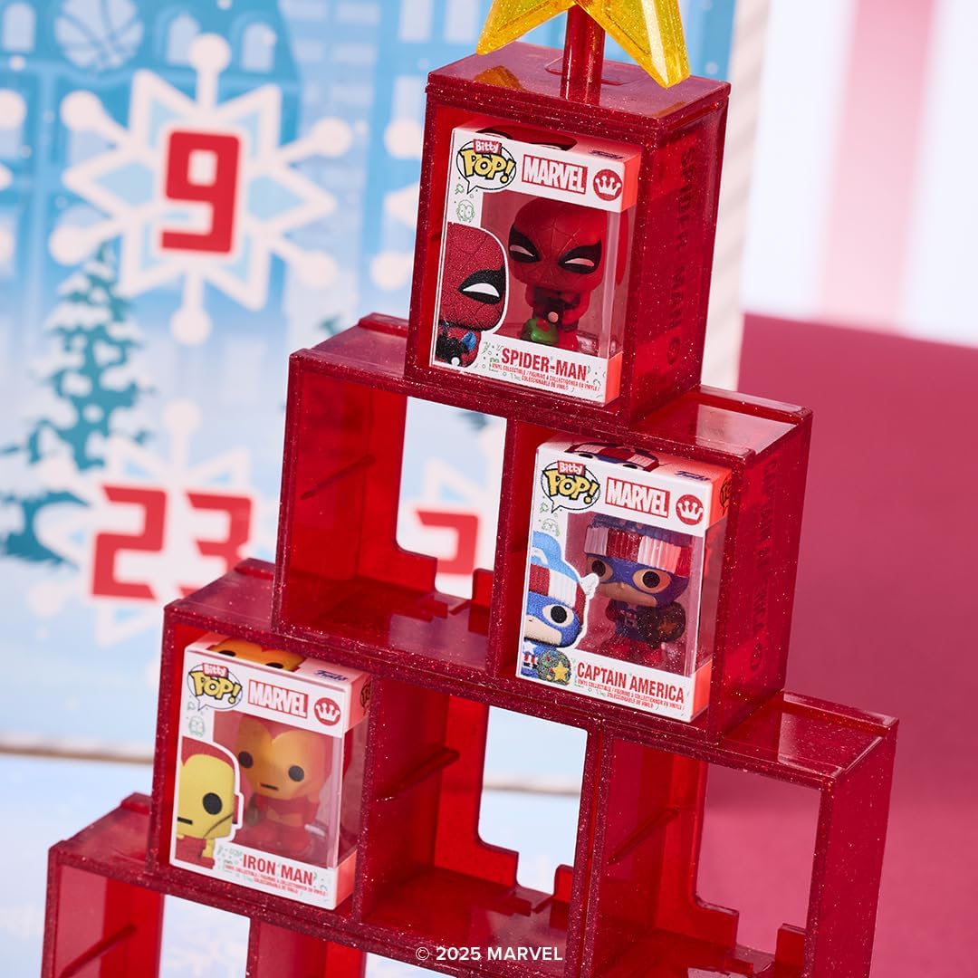 Funko Bitty Pop! Adventní kalendář Marvel Comics 2025 – 24 sběratelských figurek