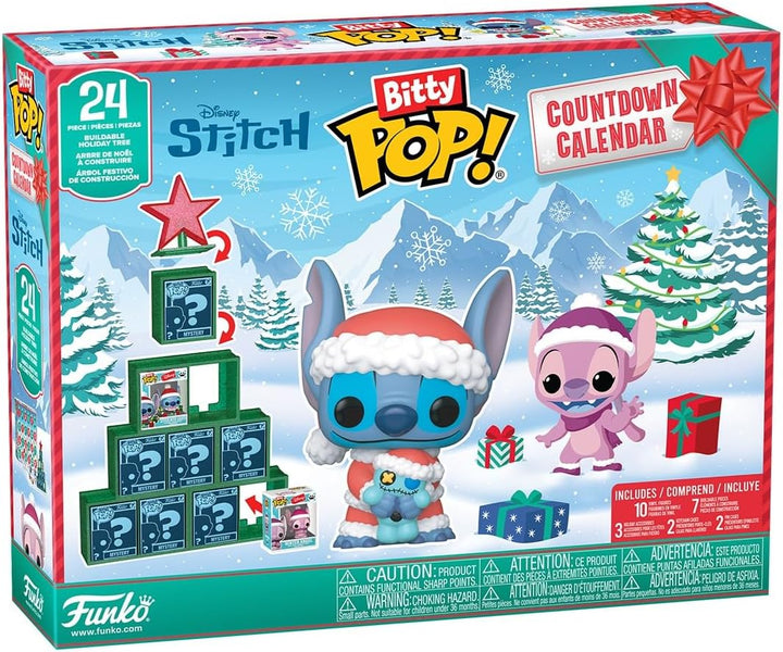 Funko Bitty Pop! Adventní kalendář Stitch Holiday – Lilo & Stitch (24 dní překvapení)