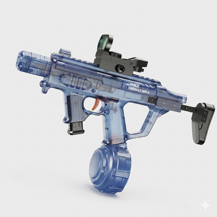 Electric water gun MK3 - range 8-10 m, 270 ml magazine, 800 mAh battery