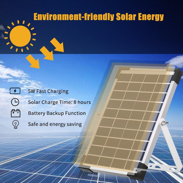 Fapiere Solar Pond Aerator AP206 - 2400 mAh Battery, 2 Modes, 5 W
