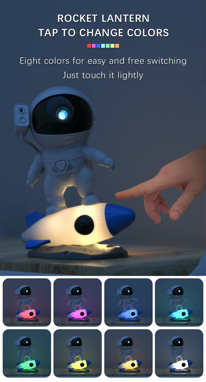Astronaut Style Galaxy Projector | Home planetarium for children 