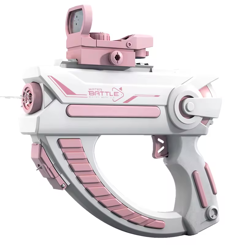 Space and futuristic style electric water gun | With double magazine 