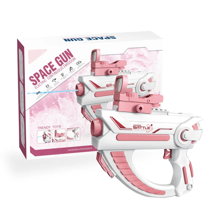 SPACE GUN Space-style electric water gun | Built-in magazine, automatic shooting 