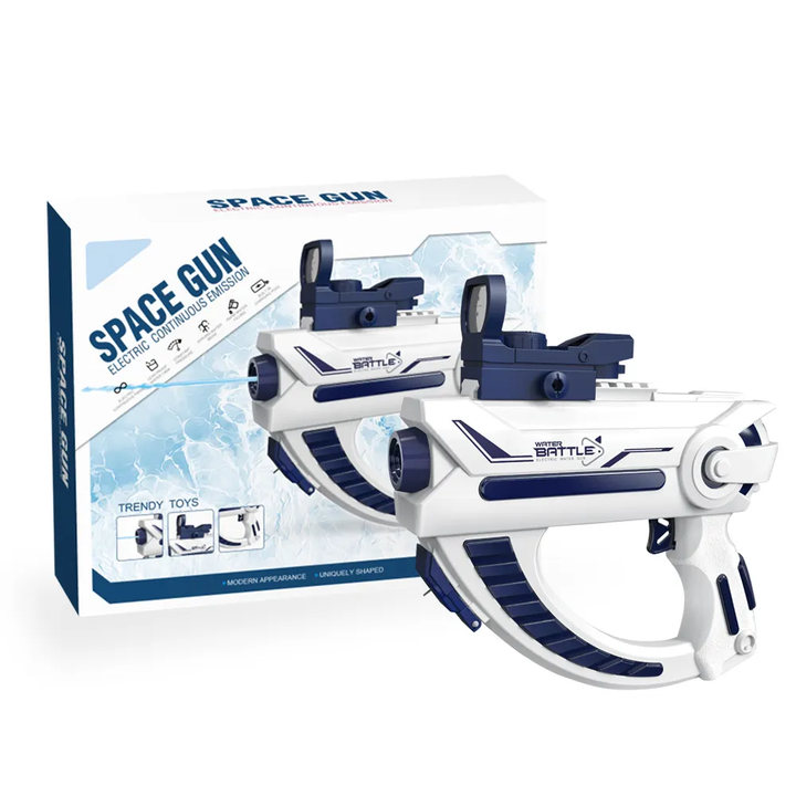 SPACE GUN Space-style electric water gun | Built-in magazine, automatic shooting 